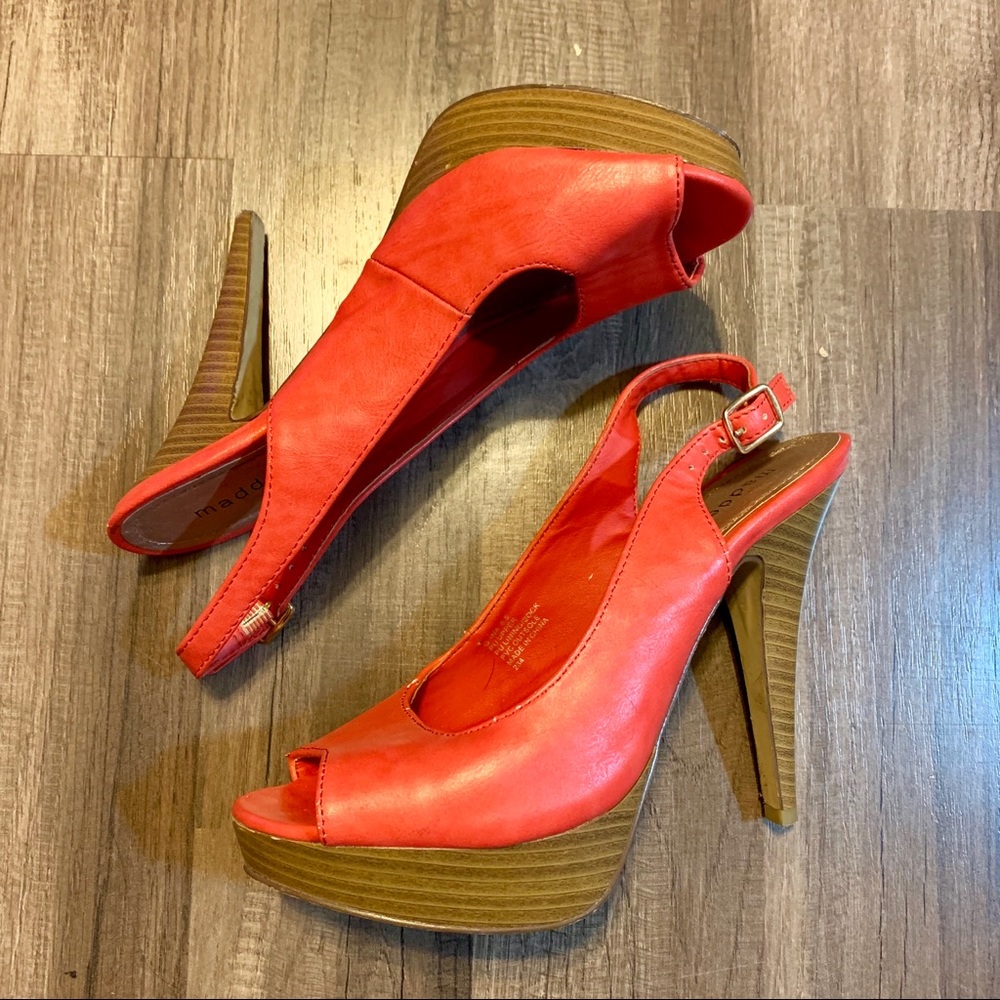 Used Madden Girl Coral Heels